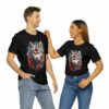 siberian husky biogoth t shirt