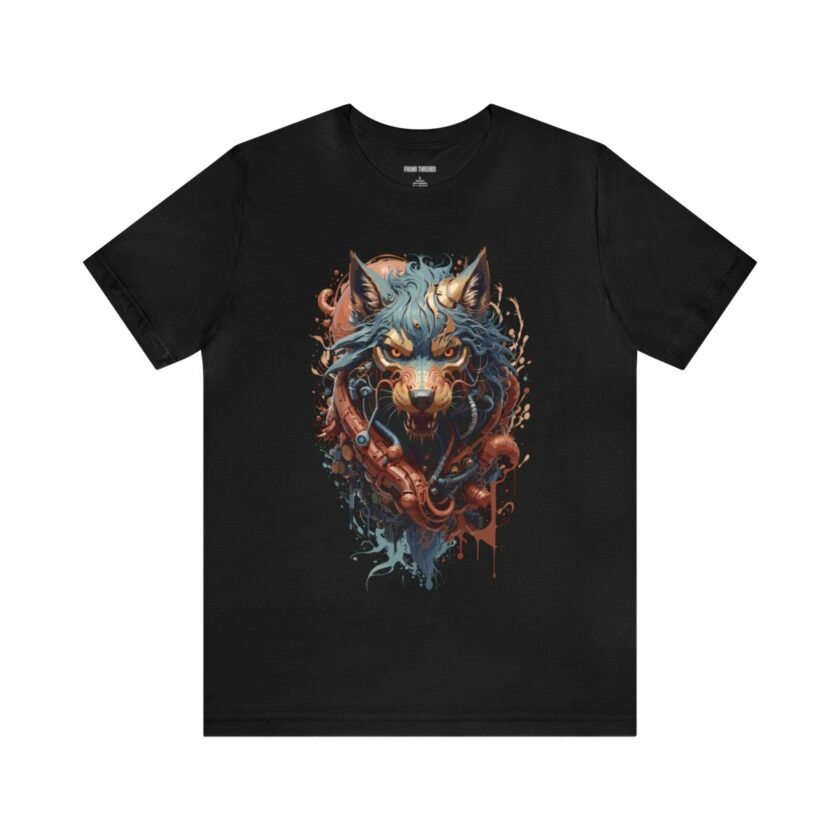 wolf biogoth t shirt