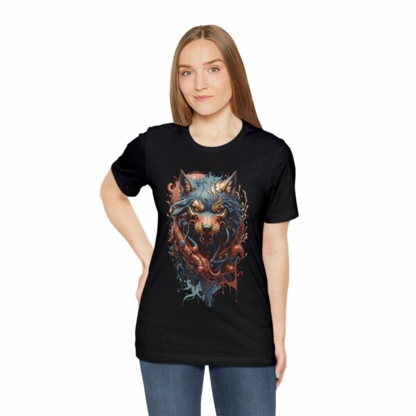 wolf biogoth t shirt