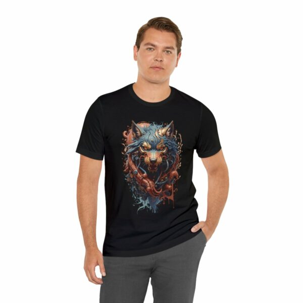 wolf biogoth t shirt