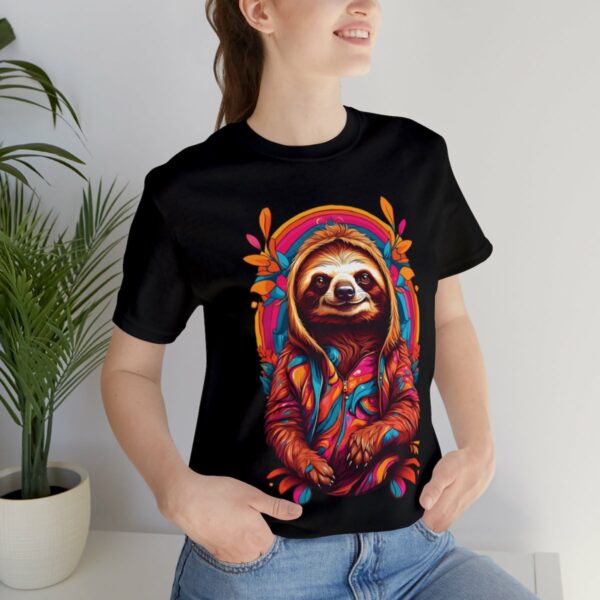 groovy sloth t shirt