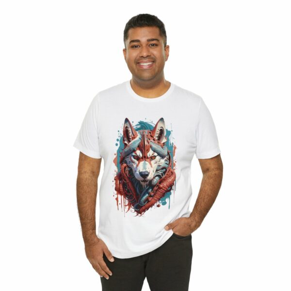 siberian husky biogoth t shirt