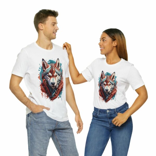 siberian husky biogoth t shirt