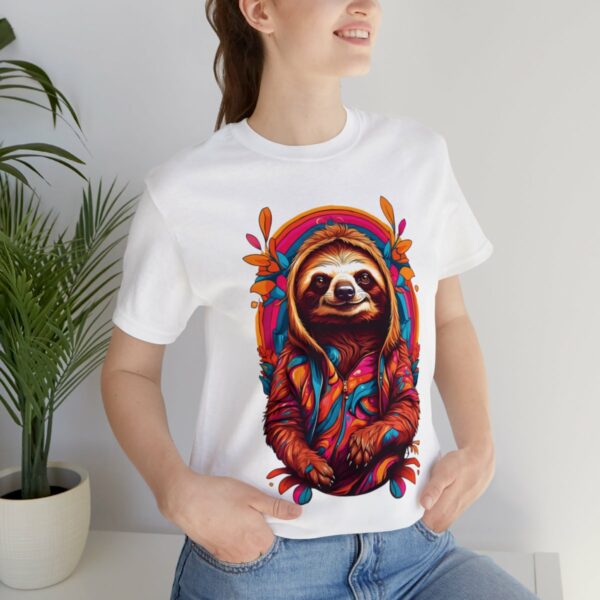 groovy sloth t shirt