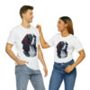 english springer spaniel t shirt flower splash