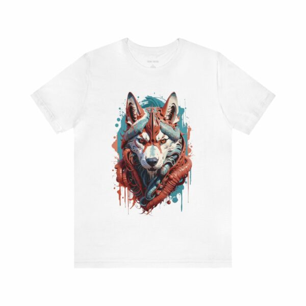 siberian husky biogoth t shirt