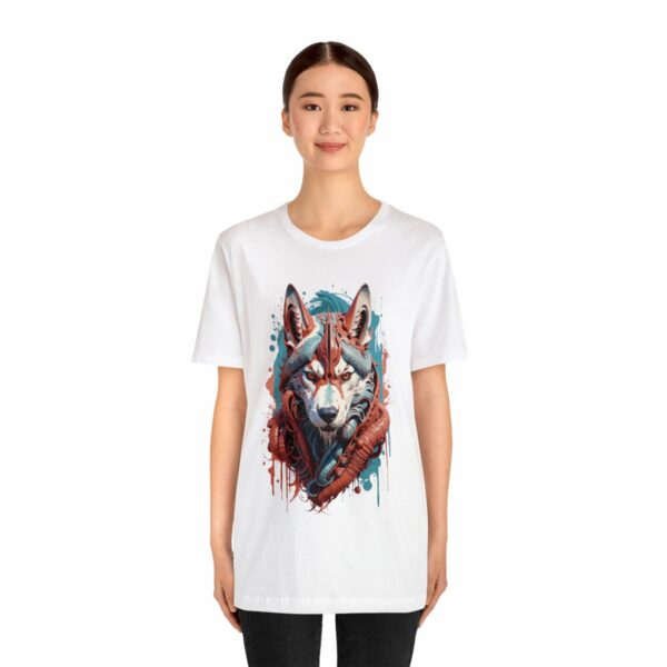 siberian husky biogoth t shirt