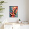 hummingbird vivid instincts framed canvas