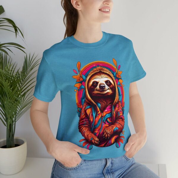 groovy sloth t shirt