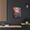 flamingo vivid instincts framed canvas