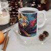 wolf vivid instincts coffe mug