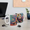 wolf vivid instincts coffe mug