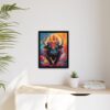 buffalo vivid instincts framed canvas