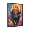 buffalo vivid instincts framed canvas