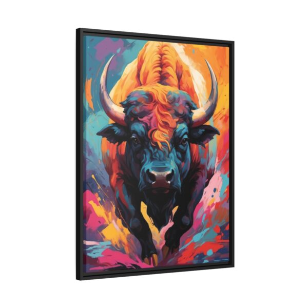 buffalo vivid instincts framed canvas