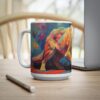 wolf vivid instincts coffe mug