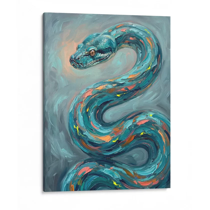 fox vivid instincts framed canvas